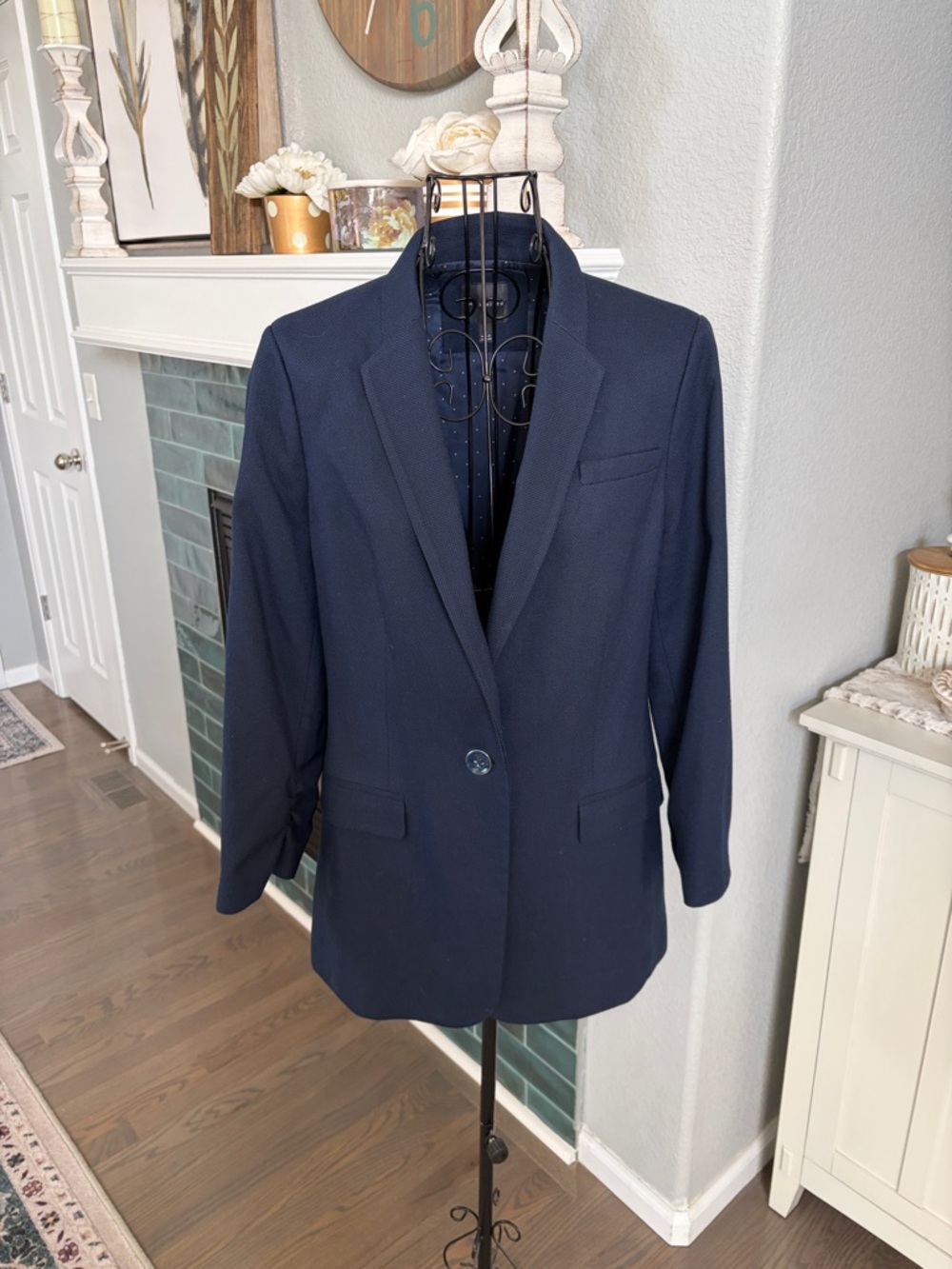 The Limited Navy Single-Button Women's Blazer